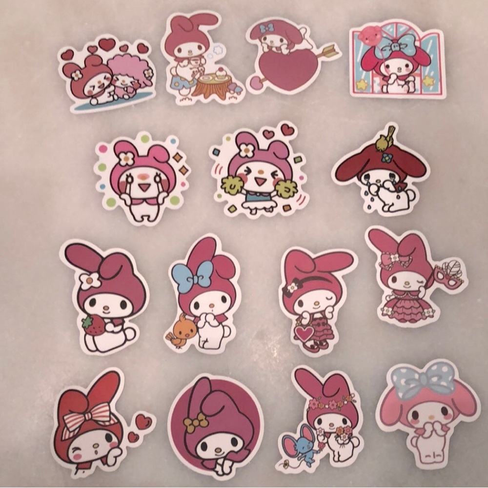 My Melody Sticker Set